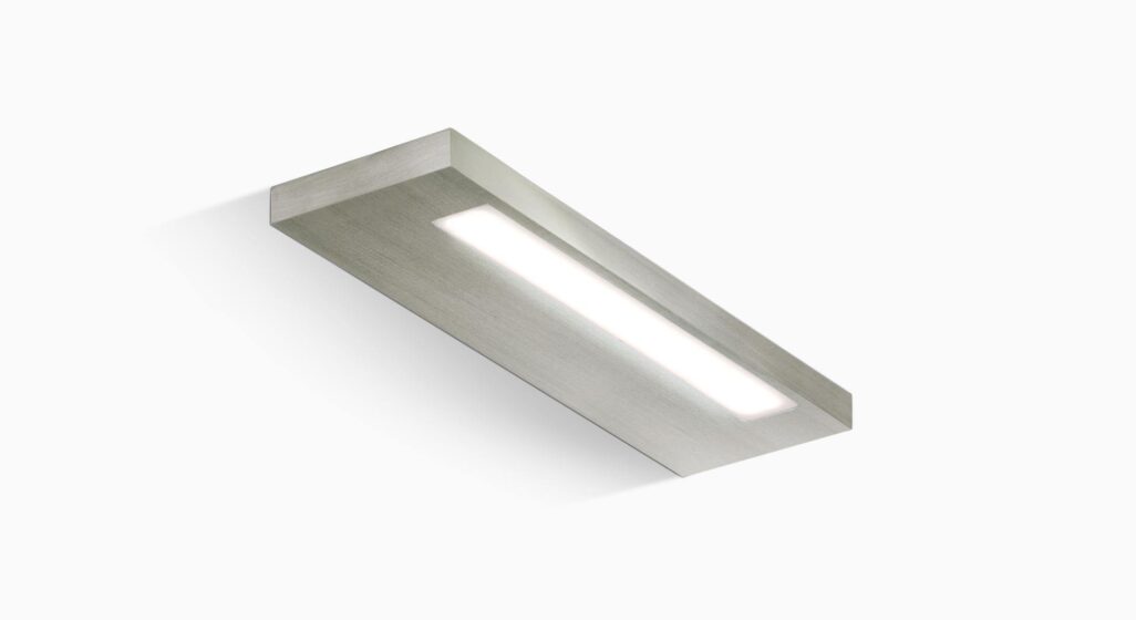 SLIM 34 LED Wall light - nickel satin