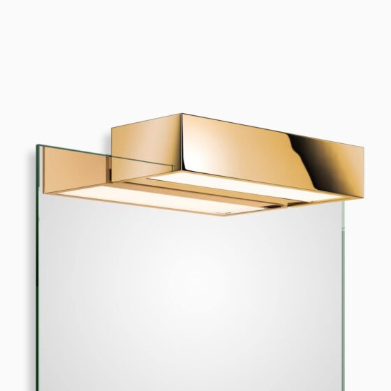 BOX 1-25 N LED Clip-on light for mirror - gold