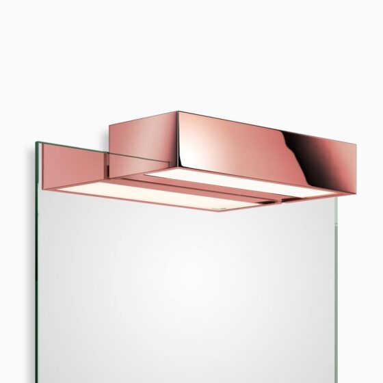 BOX 1-25 N LED Clip-on light for mirror - Rosé gold