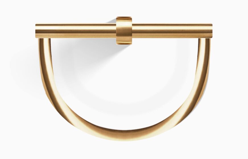 CENTURY HTR Towel ring - gold matt