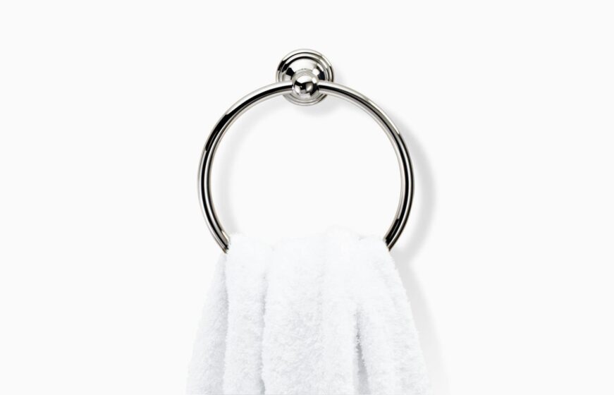 CL HTR CLASSIC Towel ring - nickel polished