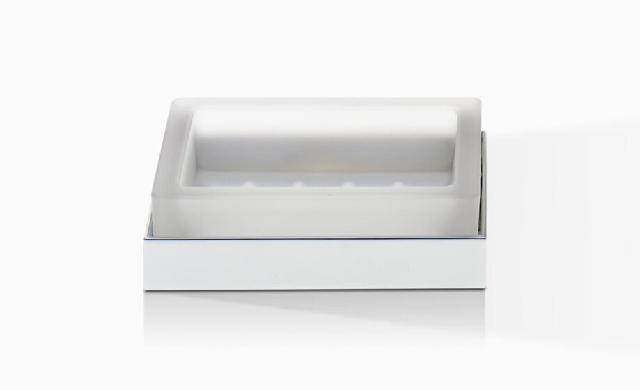 CO STS CORNER Soap dish - white matt