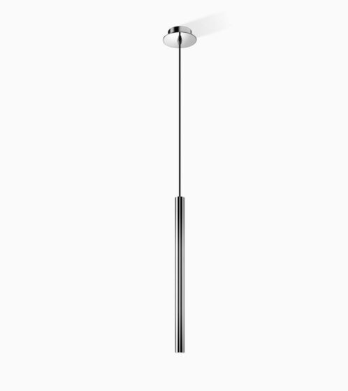 PIPE 1 Pendant light - chrome