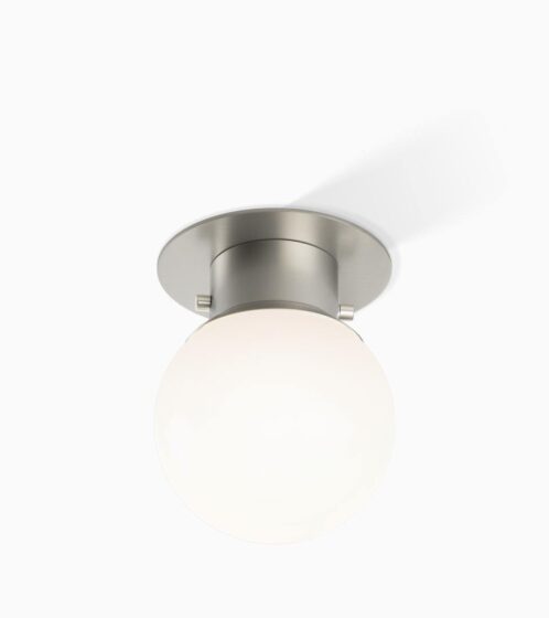 GLOBE 20 Ceiling light - nickel satin