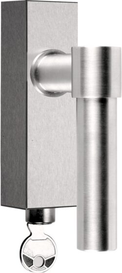 PBL20 DKLOCK satin stainless steel