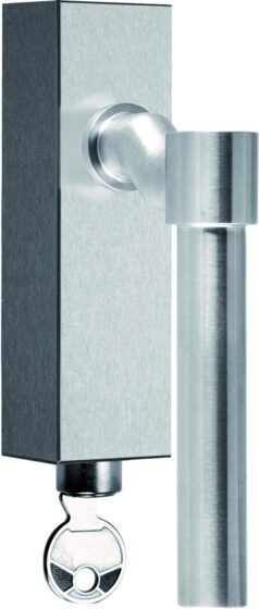 PBL15 F DKLOCK satin stainless steel