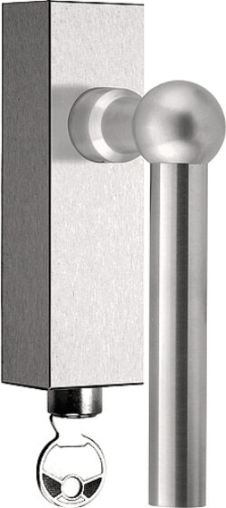 FVL100 DKLOCK satin stainless steel