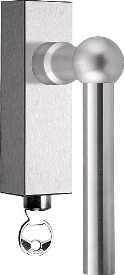 FVL110 DKLOCK satin stainless steel