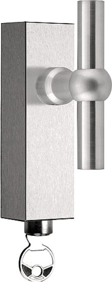 FVT85 DKLOCK satin stainless steel