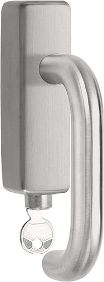 LBI19 DKLOCK O satin stainles steel