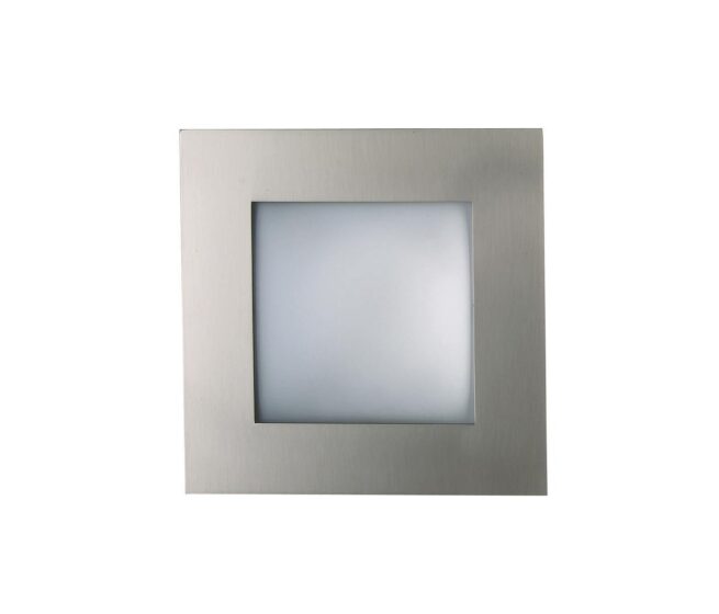 SQUARE 28 Ceiling light- nickel satin