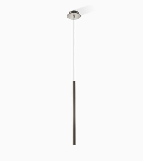 PIPE 1 Pendant light - nickel satin