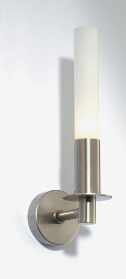 CANDLE Wall light - nickel satin