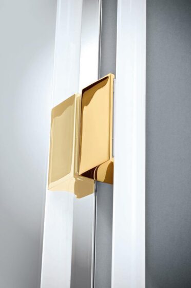 OMEGA 1 Clip-on light for mirror - gold