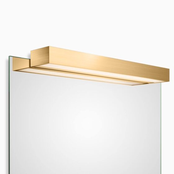 BOX 1-60 N LED Clip-on light for mirror - gold matt