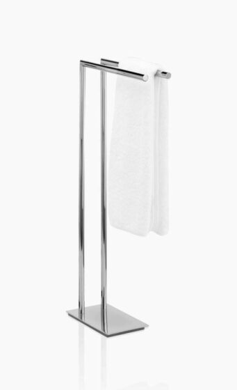 STRAIGHT 2 Towel stand - chrome