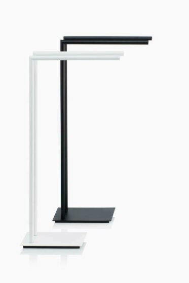 STRAIGHT 2 Towel stand - black matt