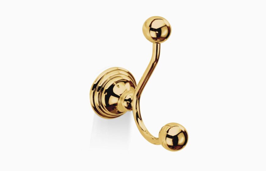 CL HAK2 CLASSIC Clothes double hook - gold