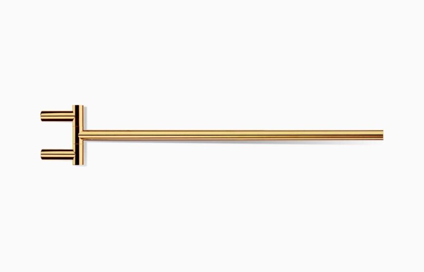 MK HTH1 MIKADO Towel rail single - gold