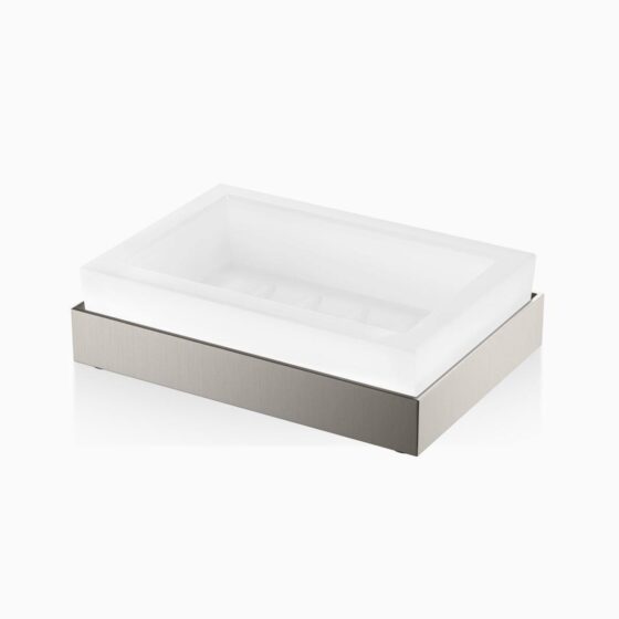 CO STS CORNER Soap dish - nickel satin