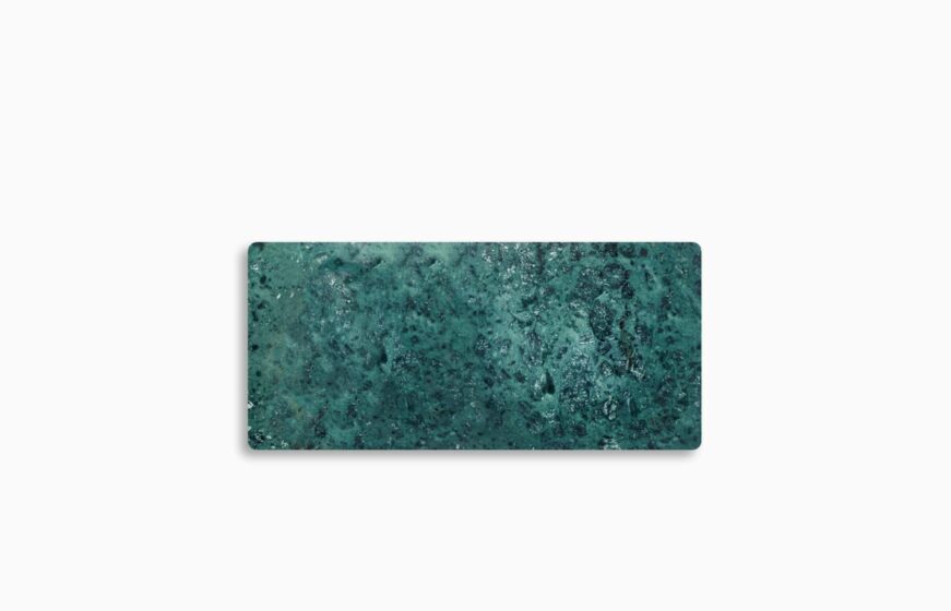 CENTURY TAB S Tray small marble - green