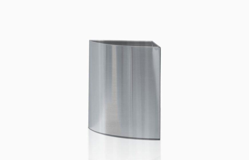 DW 309 Paper bin - stainless steel matt