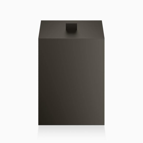 DW 75 Paper bin with cover - dark bronze