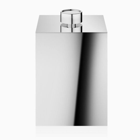 DW 76 Paper bin with cover - chrome