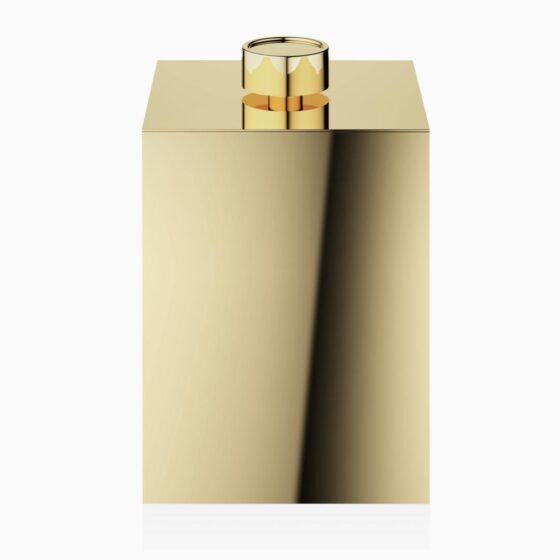 DW 76 Paper bin with cover - gold