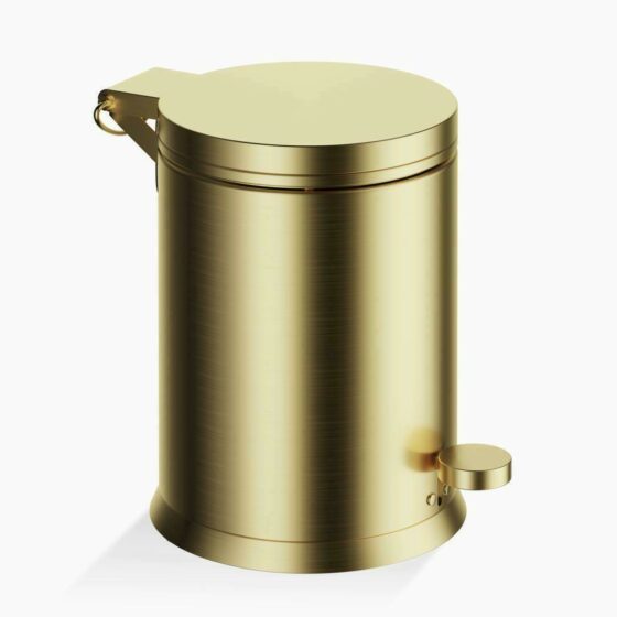 TE 38 Pedal bin with SOFT CLOSE - gold matt