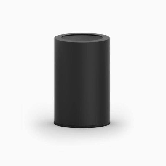 ROOMS Paper bin - Black matt