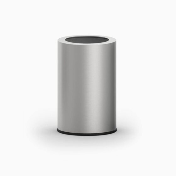 ROOMS Paper bin - Stainless steel matt