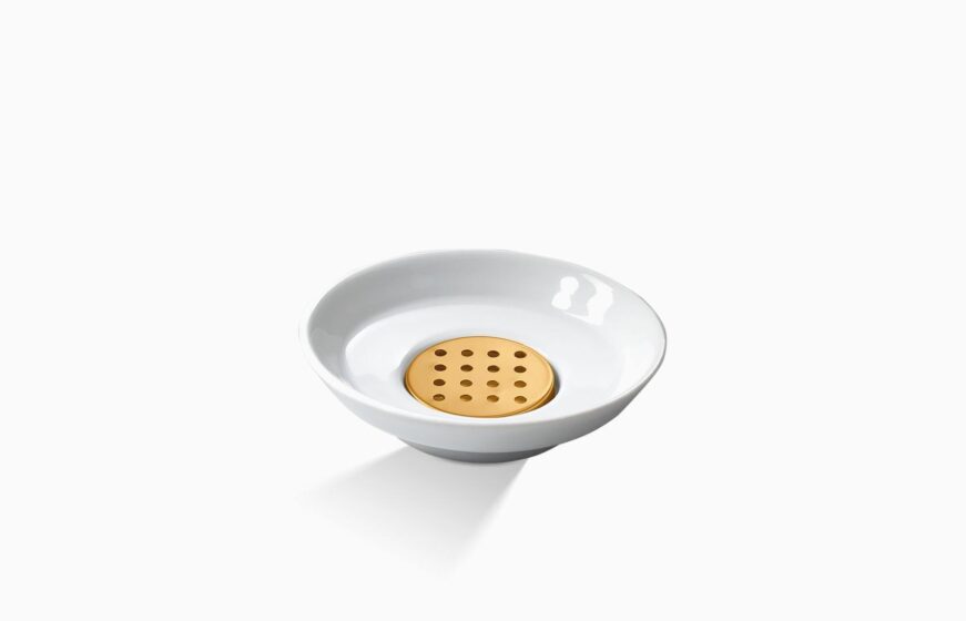 DW 550 Soap dish - porcelain white