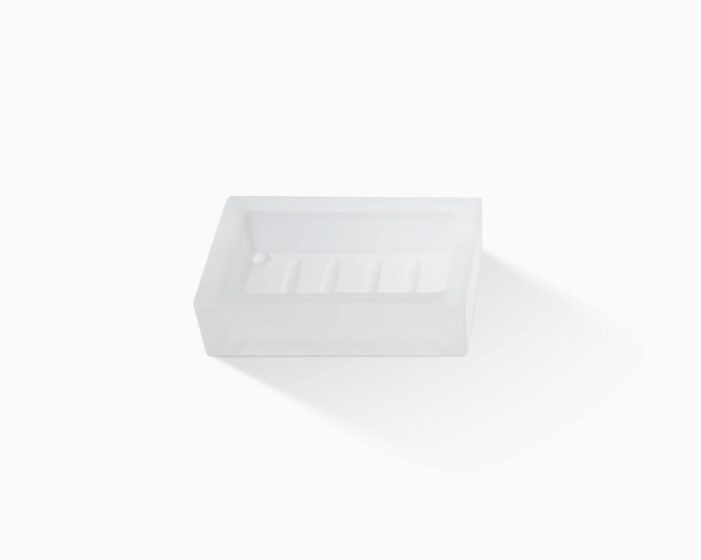 DW 970 soap dish - glass satin