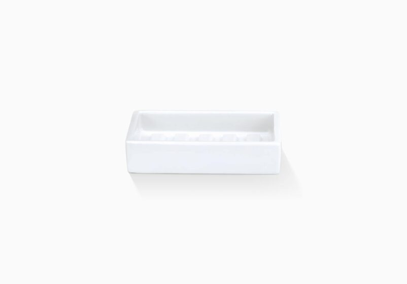 DW 615 Soap dish - porcelain white