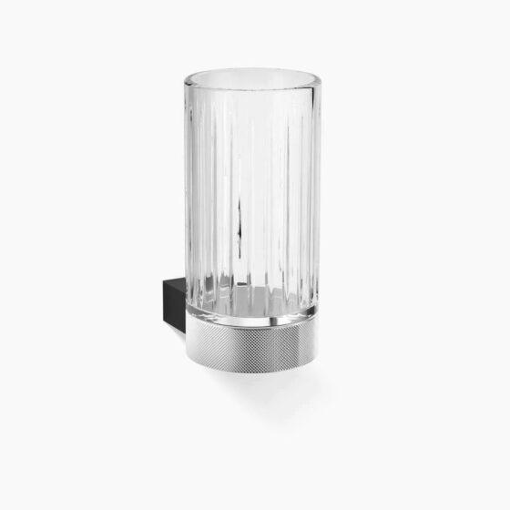 CLUB WMG Tumbler wall mounted - black matt / chrome