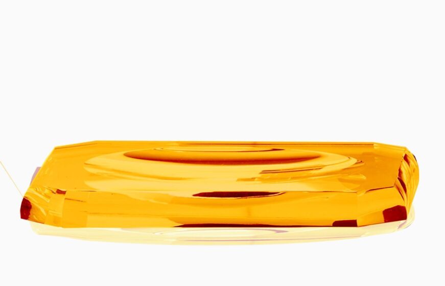 KR KS KRISTALL Comb tray - amber