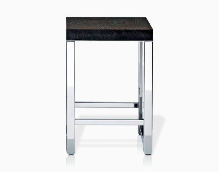 WO HOE WOOD Stool without board - stainless