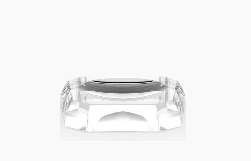 KR STS KRISTALL Soap dish - crystal clear