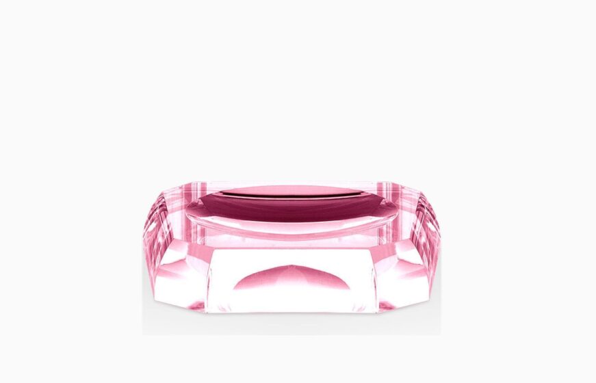 KR STS KRISTALL Soap dish - pink