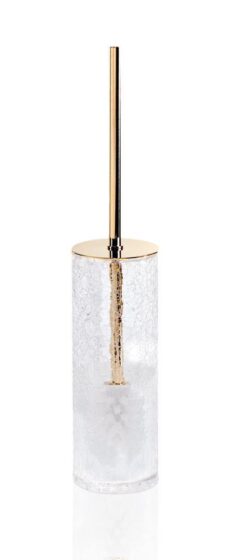 CR SBG CRACK Toilet brush - gold