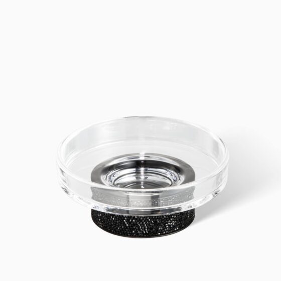 ROCKS STS Soap dish - black matt