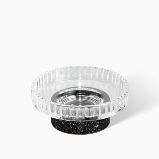 ROCKS STS Soap dish - black matt