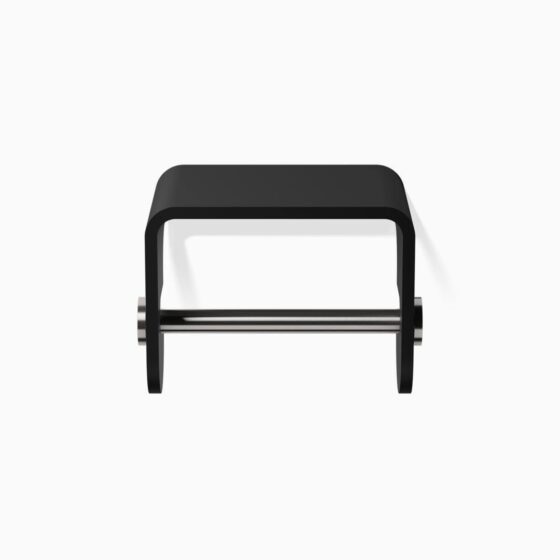 STONE TPH4 Toilet paper holder - black matt /