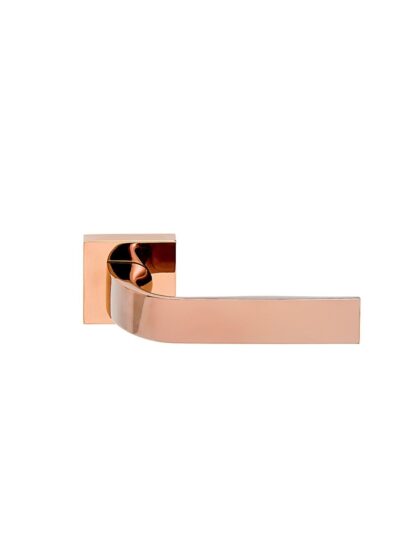 PAAR DEURKLINK EIDOS 630 50-Q/ RED COPPER BRIGHT (RCL) zonder BB