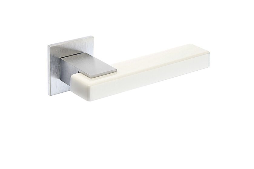 PAAR DEURKLINK JOIN 925 50-QT/ CHROOM SAT (CS) zonder BB BLANC