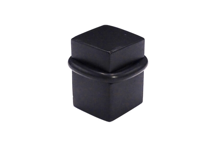 STUK DEURSTOP FP679 ZWART BRONS (BLK) 25x25x35mm