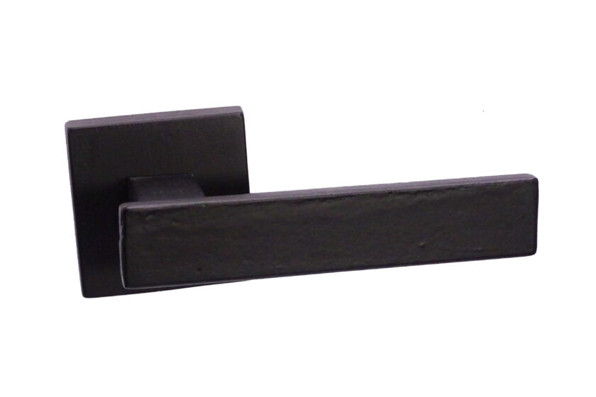 PAAR DEURKLINK MG2322 ZWART BRONS (BLK) zonder BB 137mm