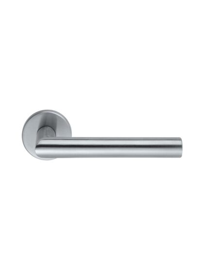 PAAR DEURKLINK LUCIA 5100 / K52 INOX MAT (INOX S) zonder BB