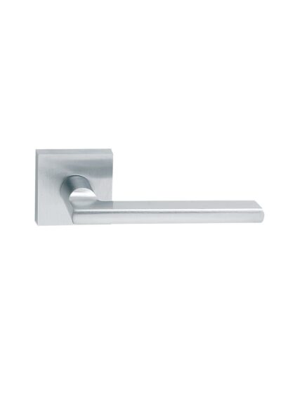 PAAR DEURKLINK METRO SQUARE 270 50-Q/ CHROOM SAT (CS) zonder BB